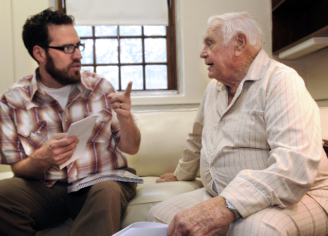 Local filmmaker teams up with legendary star